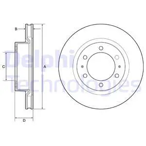 Brake Disc (BG4925C)