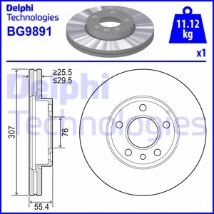 Brake Disc (BG9891)