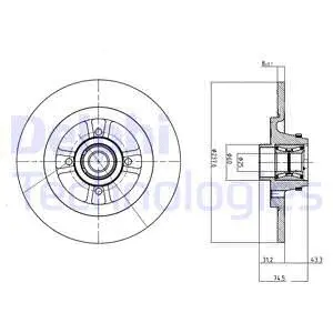 Brake Disc (BG9025RSC)