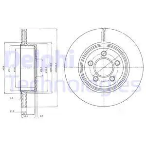 Brake Disc (BG4073)