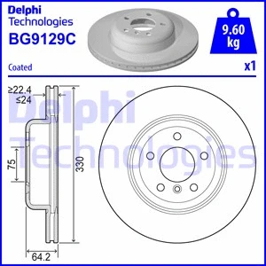 Brake Disc (BG9129C)