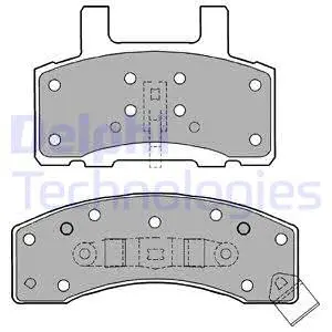 Brake Pad Set, disc brake (LP1152)