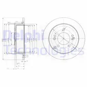 Brake Disc (BG3799)