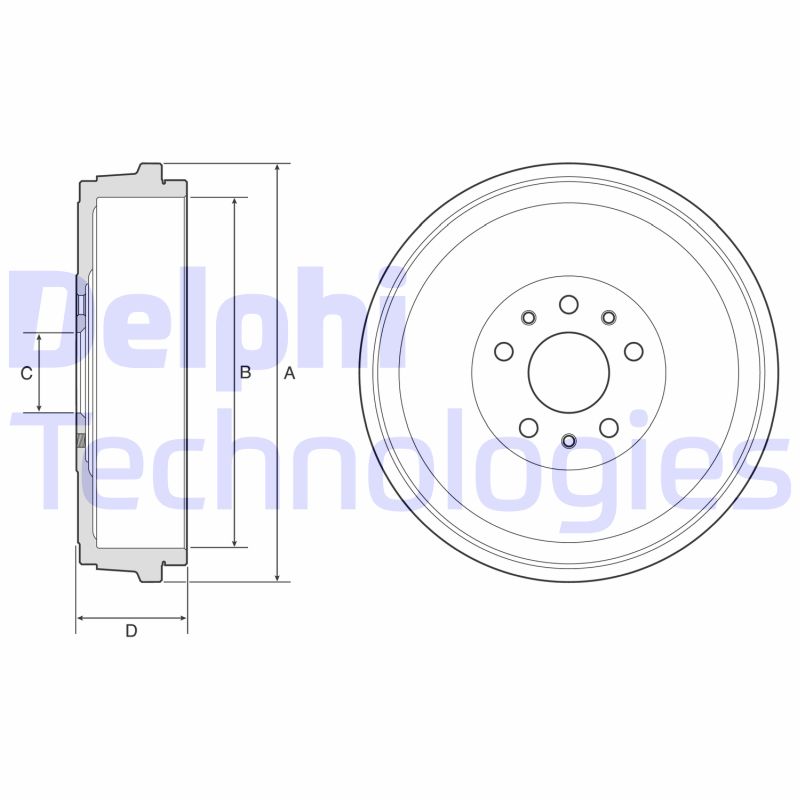 Brake Drum (BF629)