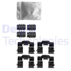 Accessory Kit, disc brake pad (LX0581)