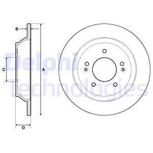 Brake Disc (BG4708C)