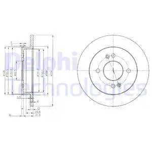 Brake Disc (BG3981)