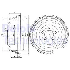 Brake Drum (BF363)