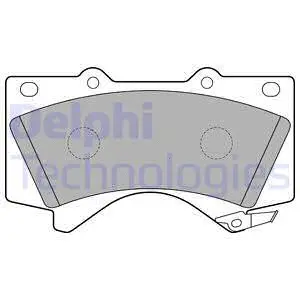 Brake Pad Set, disc brake (LP2134)
