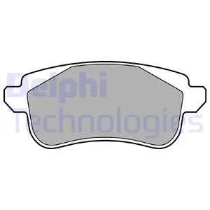 Brake Pad Set, disc brake (LP3283)