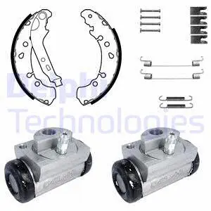 Brake Shoe Set (KP1126)