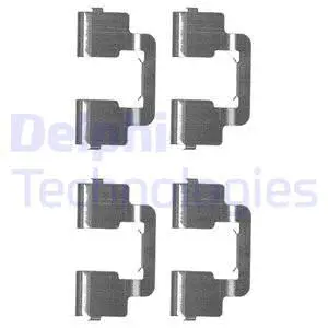 Accessory Kit, disc brake pad (LX0506)