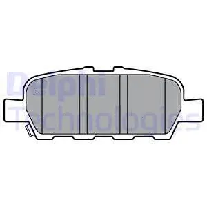 Brake Pad Set, disc brake (LP3375)