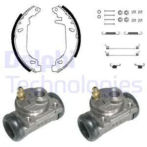 Brake Shoe Set (KP823)