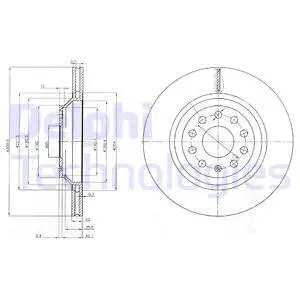 Brake Disc (BG3975)