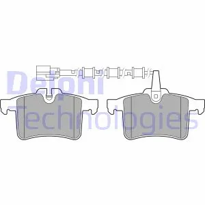 Brake Pad Set, disc brake (LP3727)