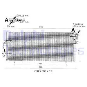 Condenser, air conditioning (TSP0225350)