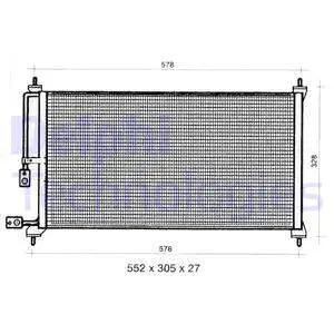 Condenser, air conditioning (TSP0225281)
