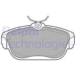 Brake Pad Set, disc brake (LP737)