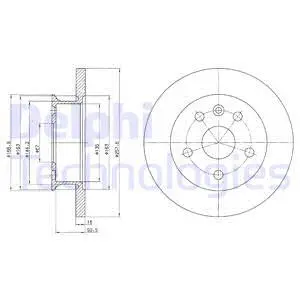 Brake Disc (BG2602)