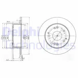 Brake Disc (BG3745)