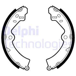 Brake Shoe Set (LS1339)