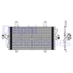 Condenser, air conditioning (TSP0225535)