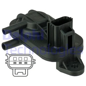 Sensor, exhaust pressure (DPS00010)