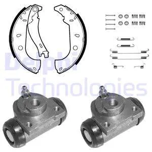 Brake Shoe Set (1038)