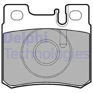 Brake Pad Set, disc brake (LP946)