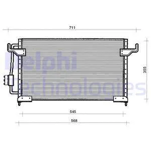 Condenser, air conditioning (TSP0225120)