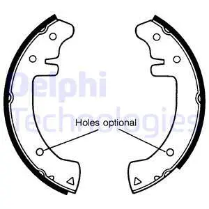 Brake Shoe Set (LS1102)