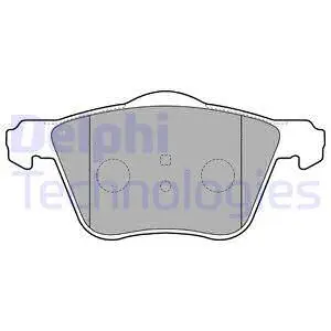 Brake Pad Set, disc brake (LP1787)