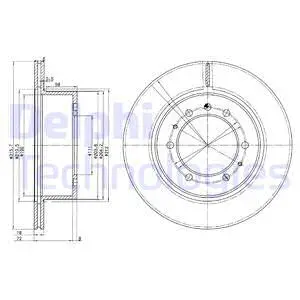 Brake Disc (BG3117)