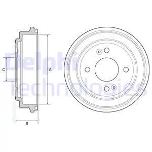 Brake Drum (BF551)