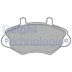 Brake Pad Set, disc brake (LP767)