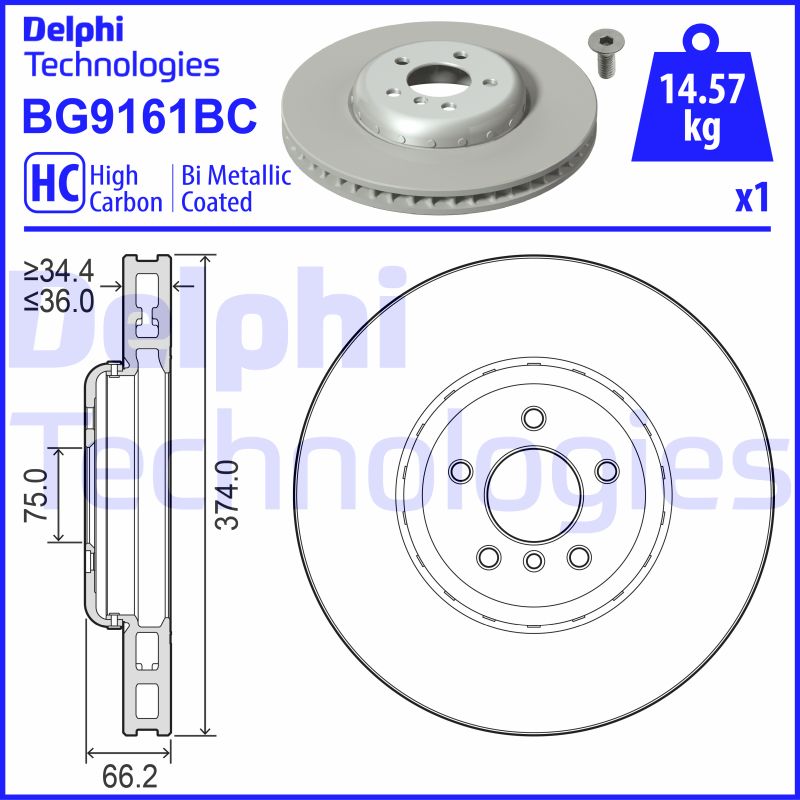 Brake Disc (BG9161BC)
