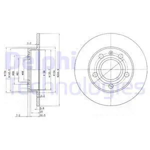 Brake Disc (BG2753)