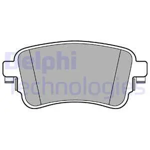 Brake Pad Set, disc brake (LP3261)