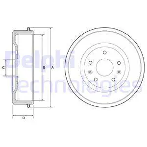 Brake Drum (BF513)