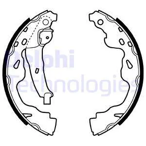 Brake Shoe Set (LS1961)