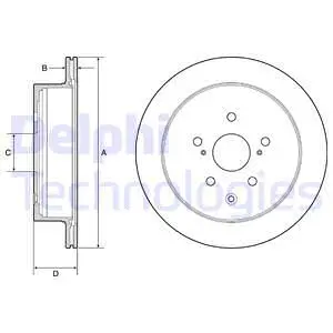 Brake Disc (BG4929C)