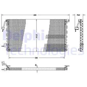 Condenser, air conditioning (TSP0225173)