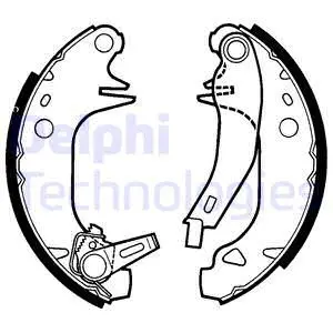 Brake Shoe Set (LS1441)