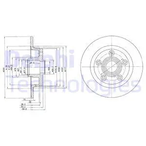 Brake Disc (BG2549)