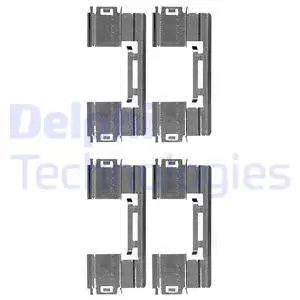 Accessory Kit, disc brake pad (LX0551)