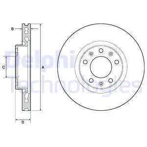 Brake Disc (BG4669C)
