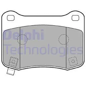 Brake Pad Set, disc brake (LP2212)