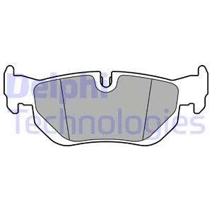 Brake Pad Set, disc brake (LP3618)