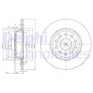 Brake Disc (BG3954)